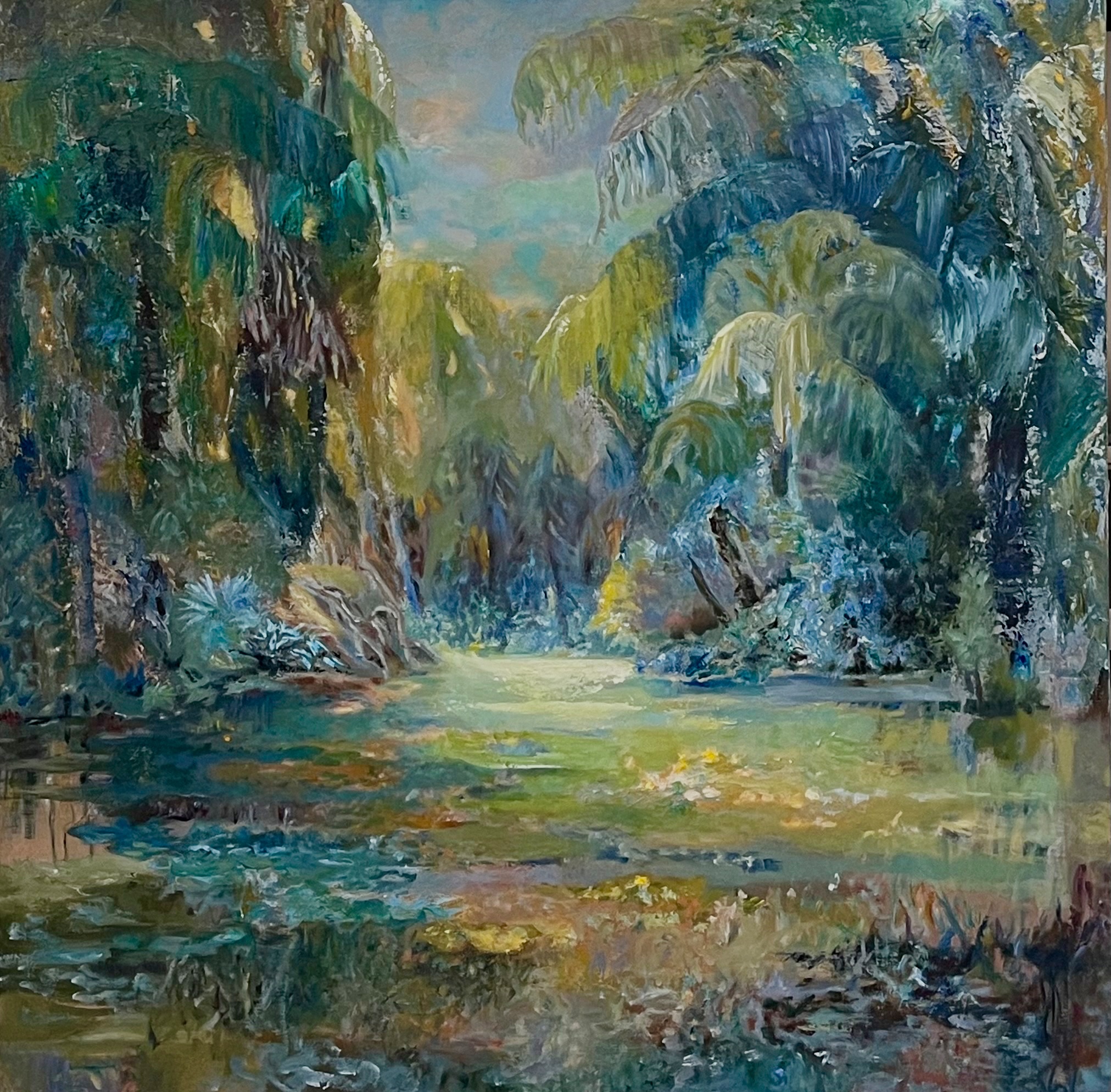 HONORABLE MENTION: "Southern Monet I" by Barbara Valentine