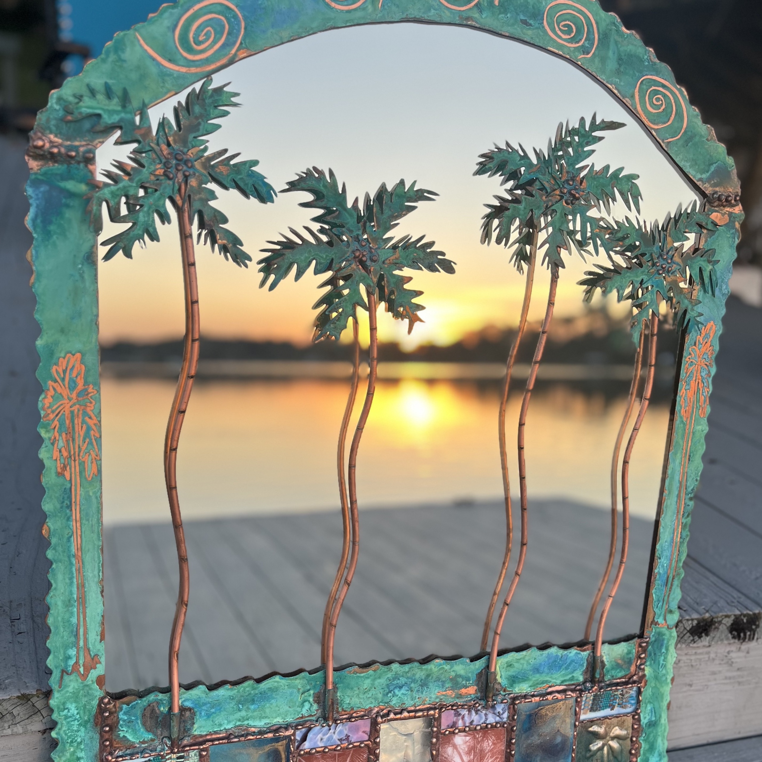 HONORABLE MENTION: "Palm Trees of Florida" by Cindy Hirt