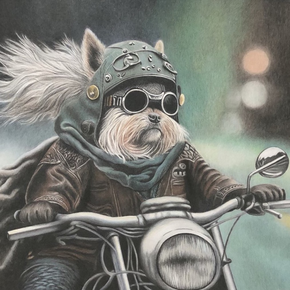 BRADLEY/MAYER 1ST PLACE: "Born to Be Wild" by Luanne McKibbin