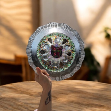 Butterfly in the Lotus of Light