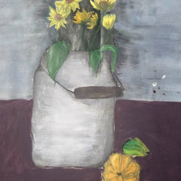 Sunflower Pot