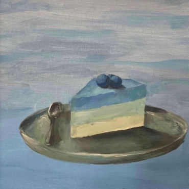 Pie in Blue