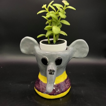 Lucky Elephant Planter