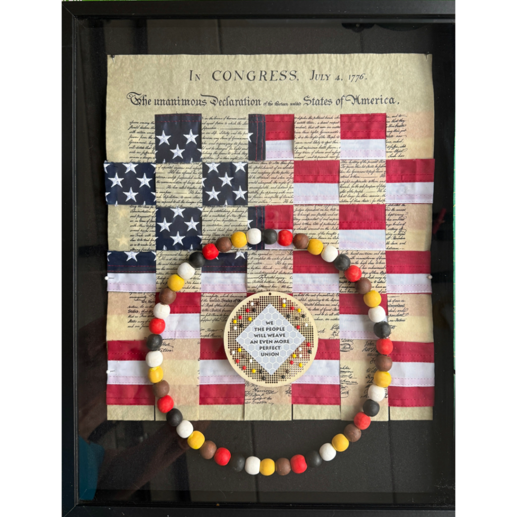 AVERY ST. JEAN FOURTH PLACE AWARD
"We the People"
Mixed Media by Roxanne Horvath