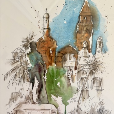 Menendez and the Flagler Spires