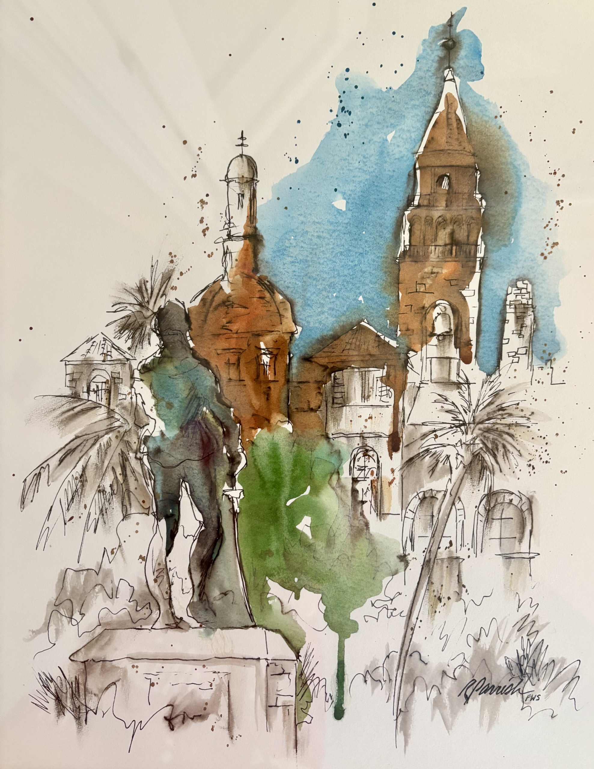Menendez and the Flagler Spires