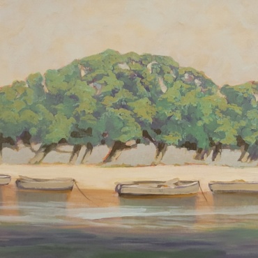 A Row of Dinghies