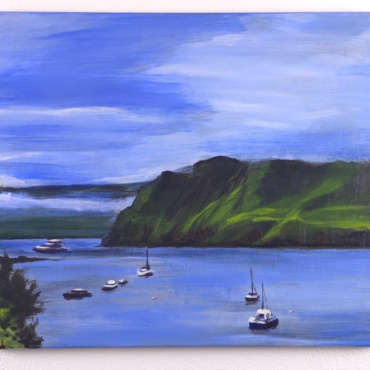 Portree Harbor North View