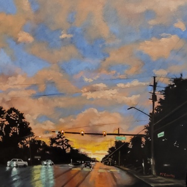 Rain at Sunset
