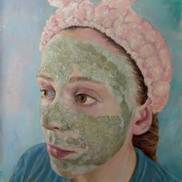 Mud Mask (Portrait of Julia)