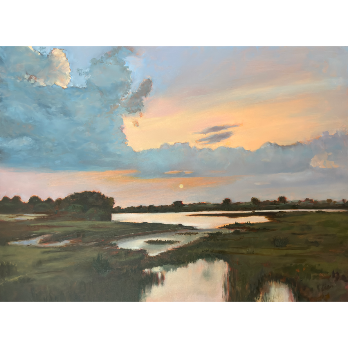 AVERY ST. JEAN FOURTH PLACE AWARD "The Light is Fading" by Glenn Ivie