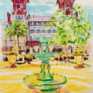 A Sunlit Day at the Lightner in St Augustine