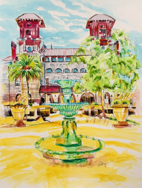 A Sunlit Day at the Lightner in St Augustine