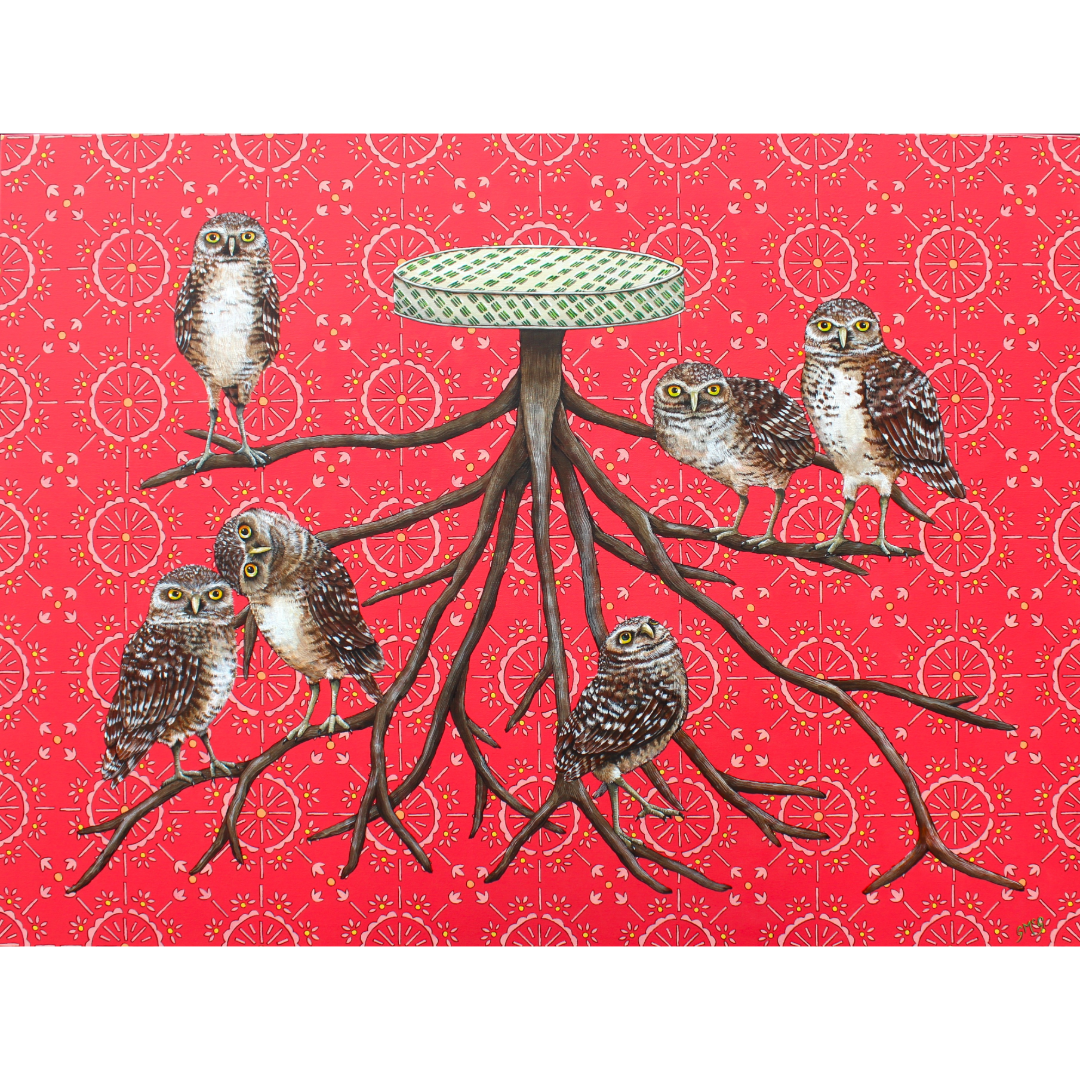 Jean Wagner Troemel Best in Show – Burrowing Owls by Gwen Mehler
