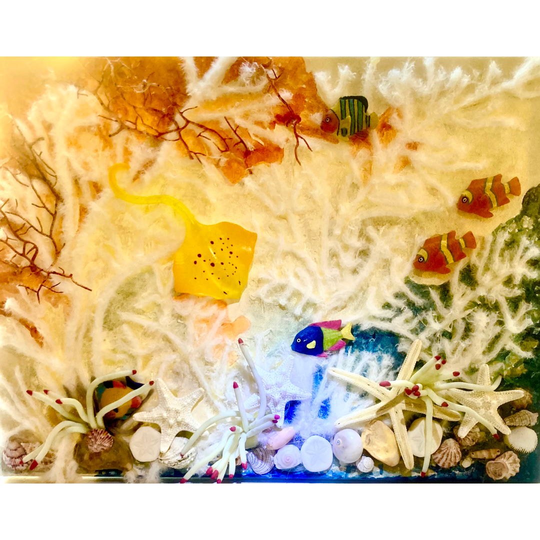 FSDB STUDENTS' CHOICE AWARD - "Aquatic Life Under The Sea" by Lisa Miller