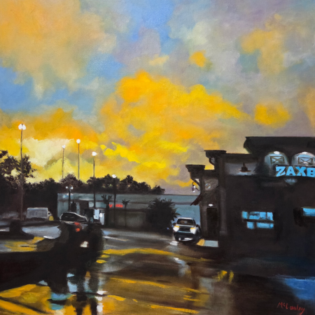 HONORABLE MENTION - Zaxbys in the Rain by Alison McCauley
